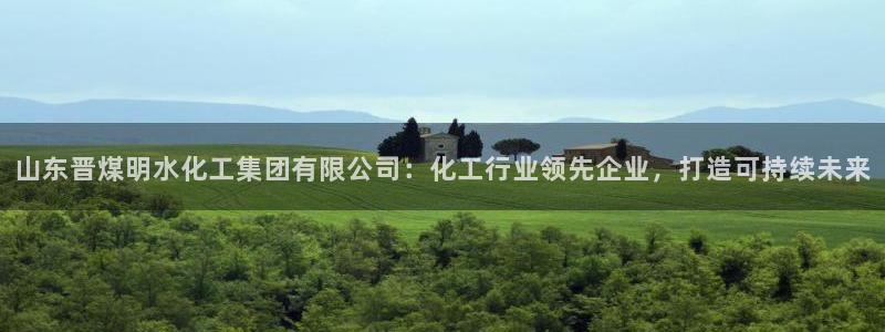 球盟会app手机登录：山东晋煤明水化工集团有限公司：化工行业