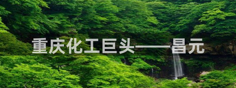 球盟会可以提现么：重庆化工巨头——昌元