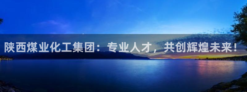 球盟会电子游戏平台：陕西煤业化工集团：专业人才，共创辉煌未来