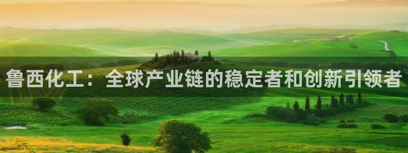 球盟会网页版登陆：鲁西化工：全球产业链的稳定者和创新引领者