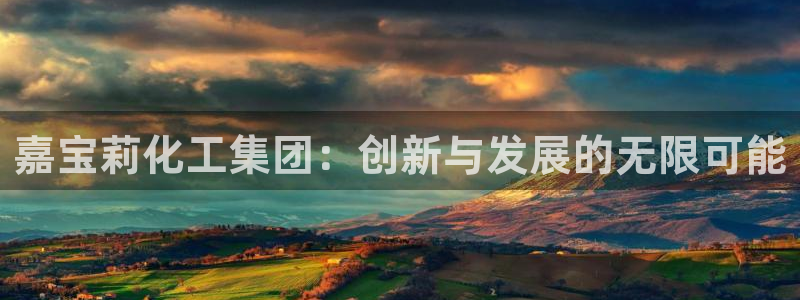 球盟会网页登录：嘉宝莉化工集团：创新与发展的无限可能