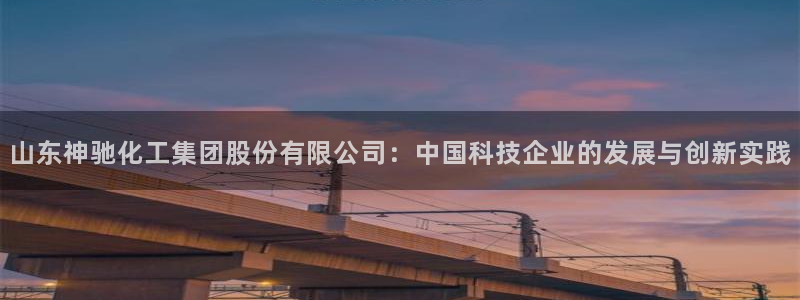 球盟会电子好黑：山东神驰化工集团股份有限公司：中国科技企业的