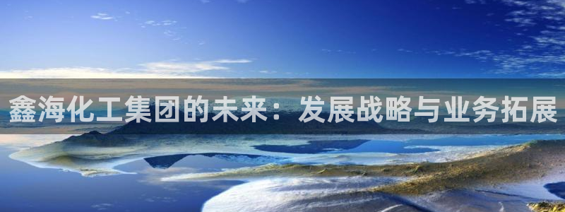 球盟会官方：鑫海化工集团的未来：发展战略与业务拓展