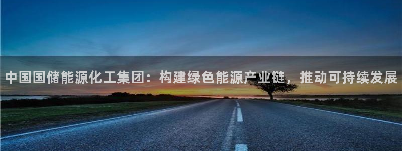 球盟会登录网址：中国国储能源化工集团：构建绿色能源产业链，推