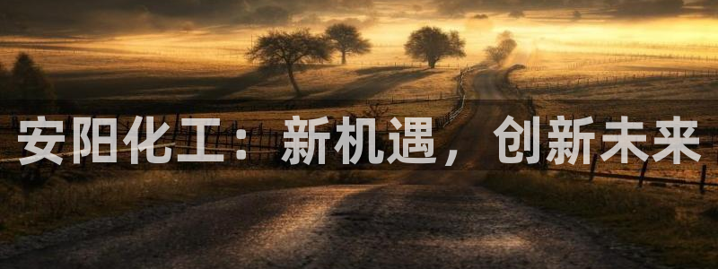 球盟会官方网站入口：安阳化工：新机遇，创新未来