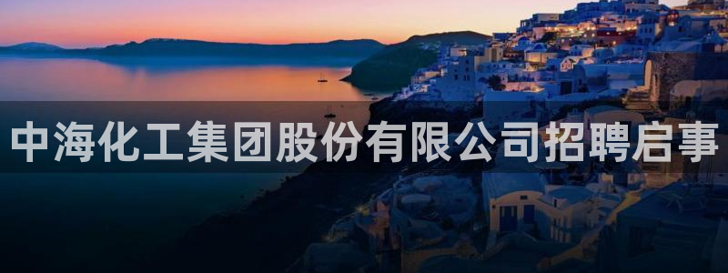 球盟会和中欧：中海化工集团股份有限公司招聘启事