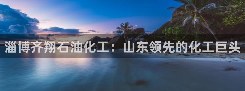 球盟会qmh登录地址：淄博齐翔石油化工：山东领先的化工巨头