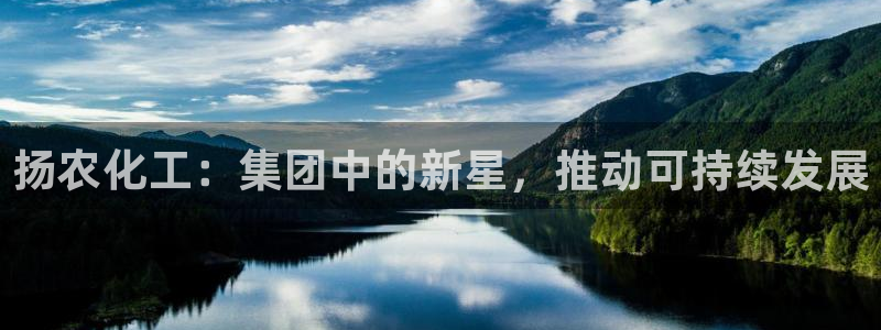 球盟会优惠领取网站：扬农化工：集团中的新星，推动可持续发展