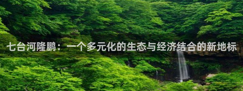 球盟会有没有黑单的球员：七台河隆鹏：一个多元化的生态与经济结